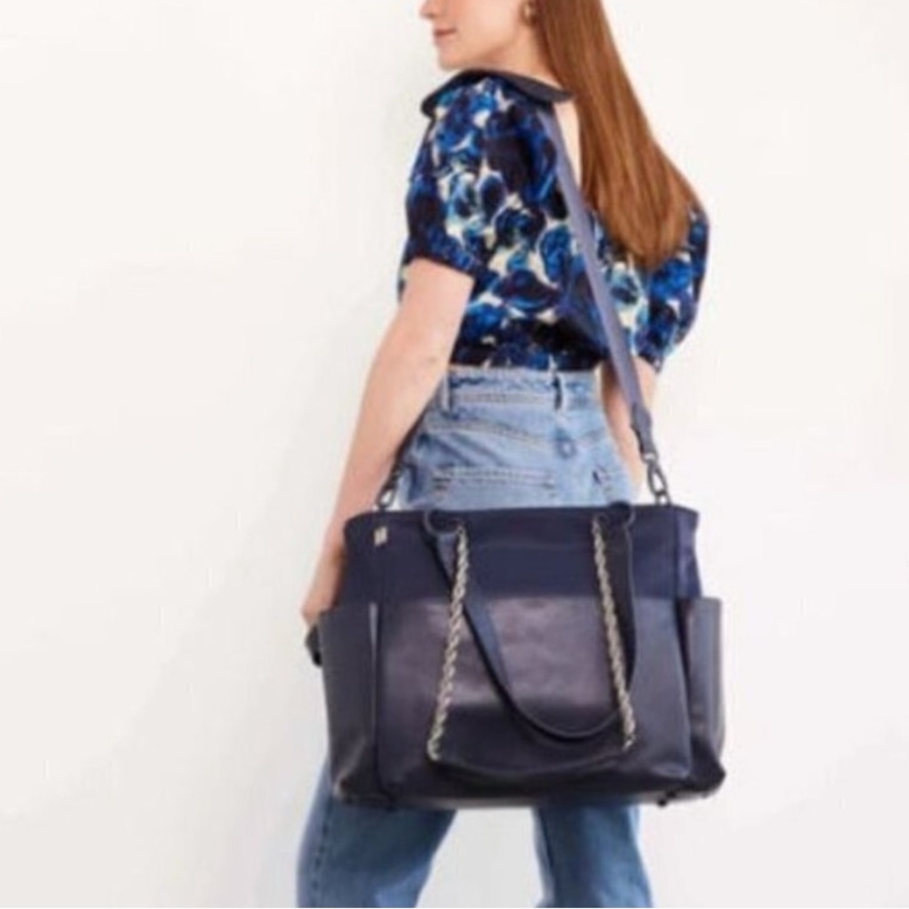 BEIS Dark Blue weekend/work/Baby Bag - Picture 3 of 16
